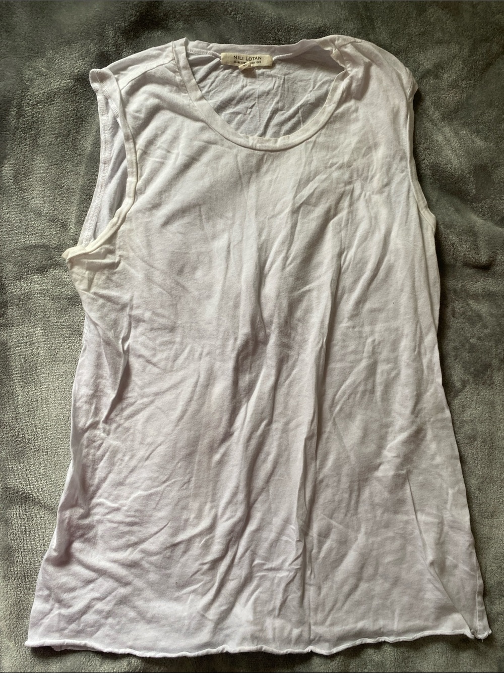 Nili Lotan White Women's Tank Top